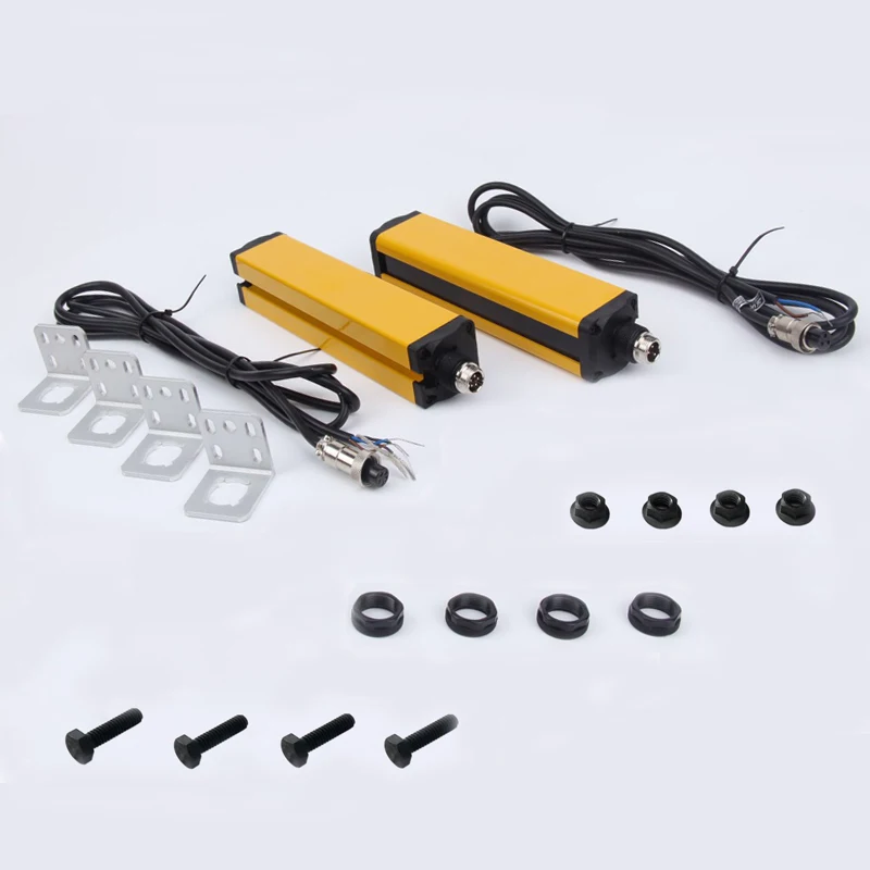 CHOAN SN4010J 40mm 10 beams punch photoelectric protector Infrared sender receiver Safety light curtain grating switch | Обустройство