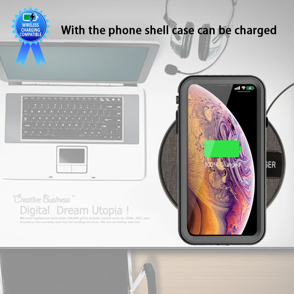 Водонепроницаемый чехол-накладка для iPhone XR XS MAX Max | Мобильные телефоны и