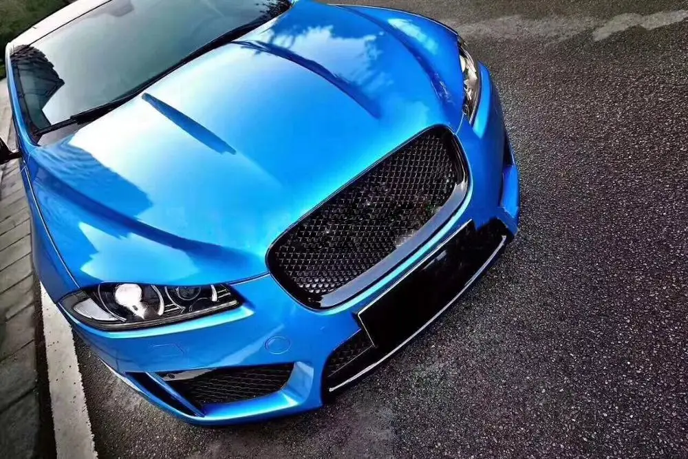 Комплект кузова для Jaguar XF PP 3 0 2014 2016 передняя губа задний бампер выхлопные