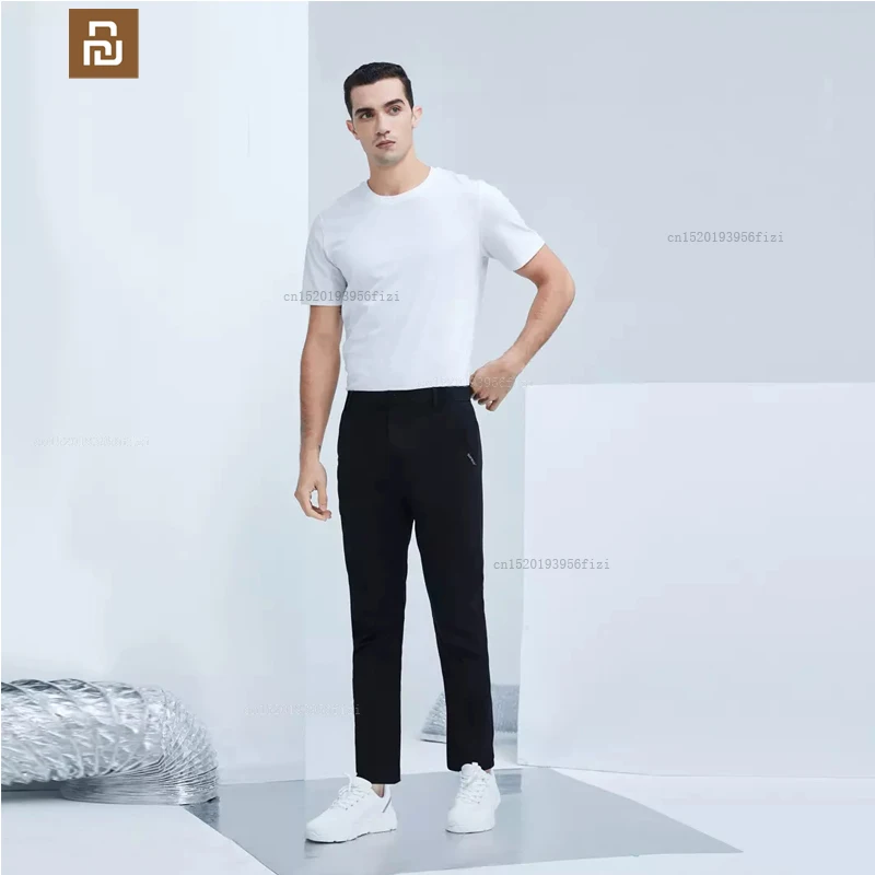 

xiaomi cool antibacterial stretch anti-wrinkle casual pants youpin walking air-conditioning pants high stretch men's trousers