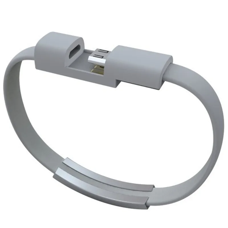 Браслет Micro USB кабель type C USB 8-контактный кабель для зарядки и передачи данных для iPhone XS Max XR X 7 8 6 Micro USB кабель для зарядки телефона