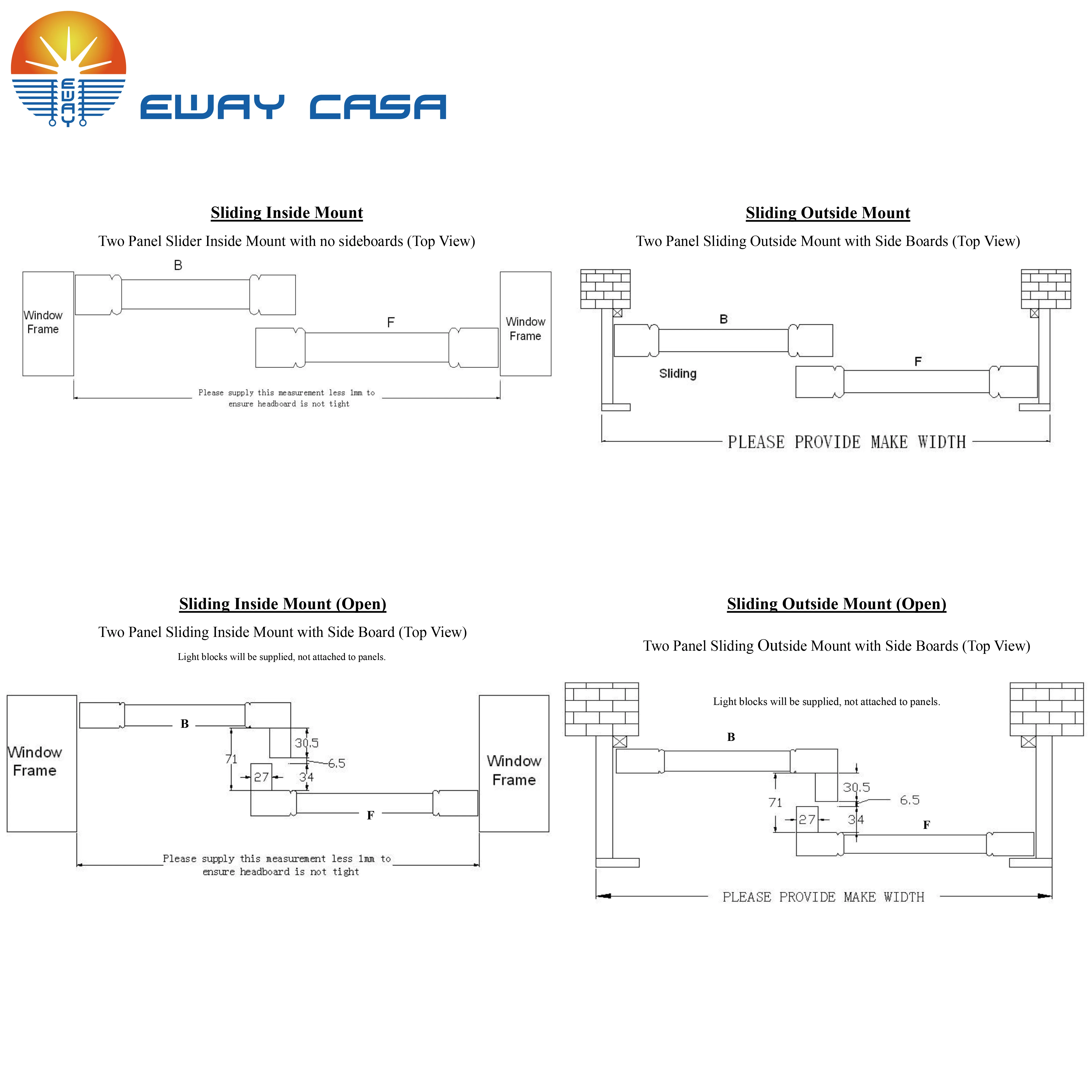 EWAY CASA деревянные окна Плантации Жалюзи Оконные виниловые раздвижные жалюзи