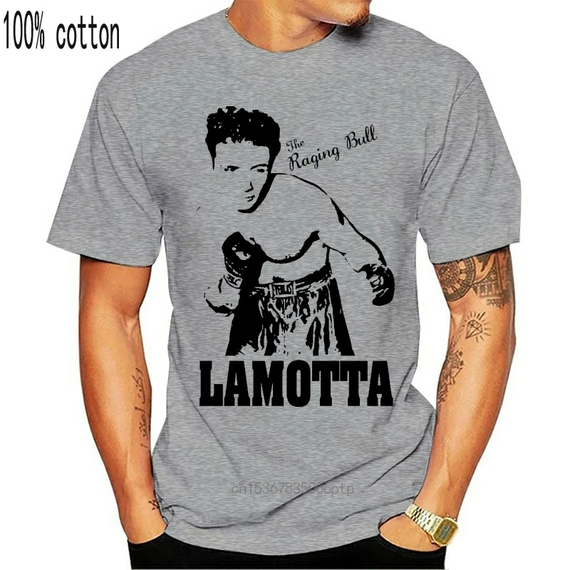 Джейк ламотта из природного безопасного футболка с быком Boxinger Легенда все
