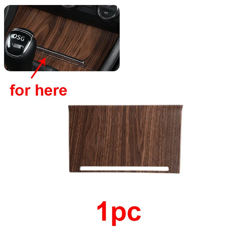 Peach wood pattern for Skoda Octavia 2015-2019 wagon Combi 2017-2019 Interior decoration Glass switch panel decorate | Автомобили и