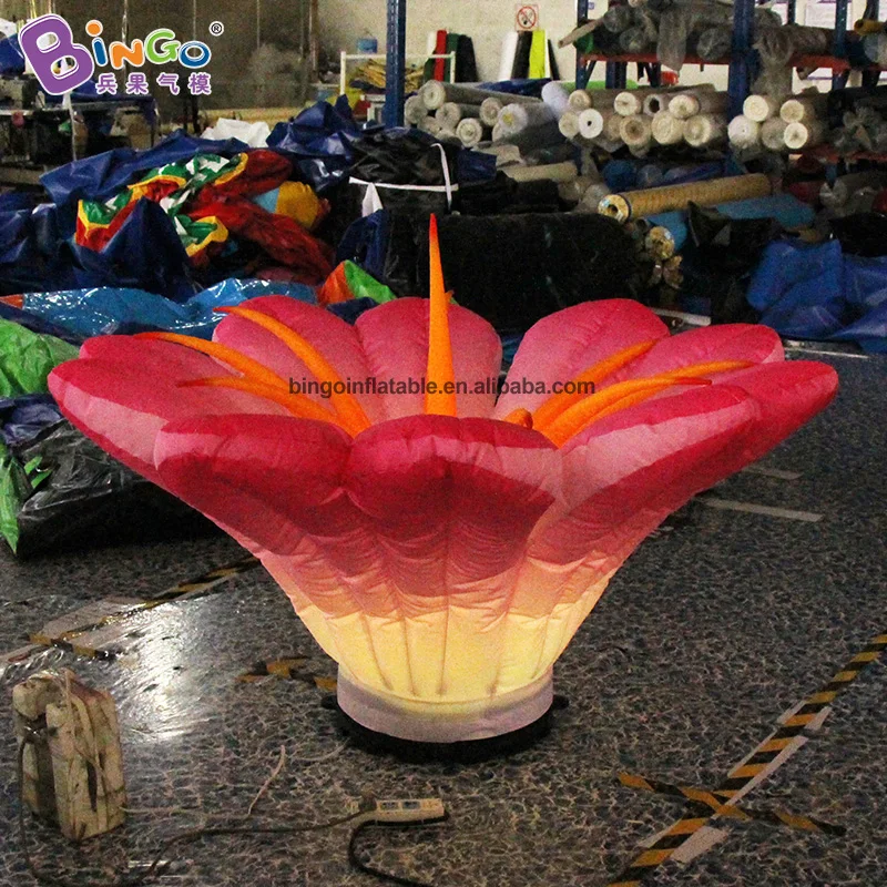 Персонализированные надувные цветы диаметром 2 м/надувные цветы/надувные