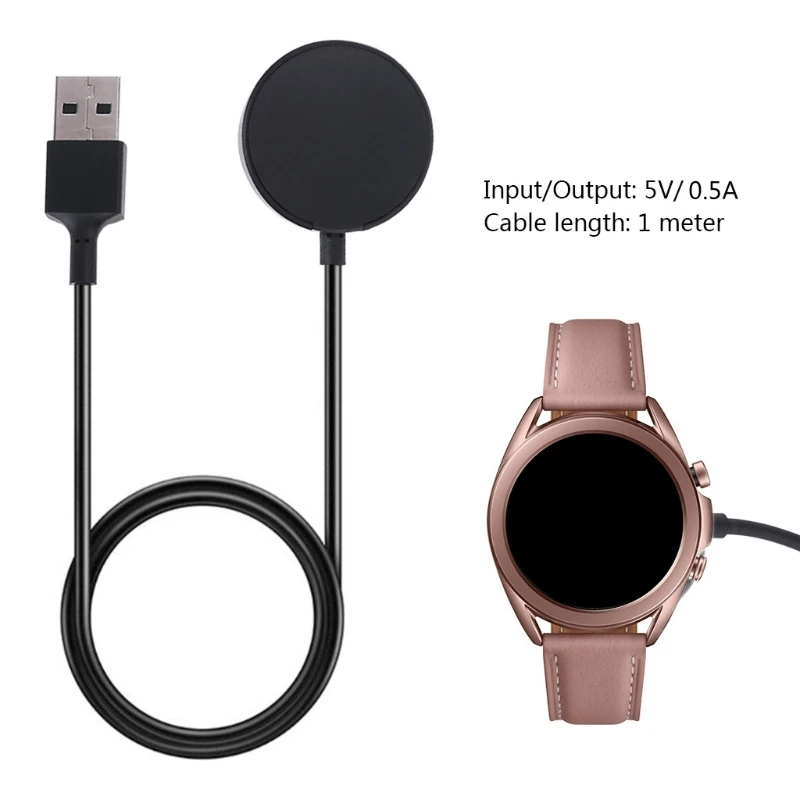 Беспроводной кабель для быстрой зарядки Samsung Galaxy- Watch 3 Active 123 спортивные часы