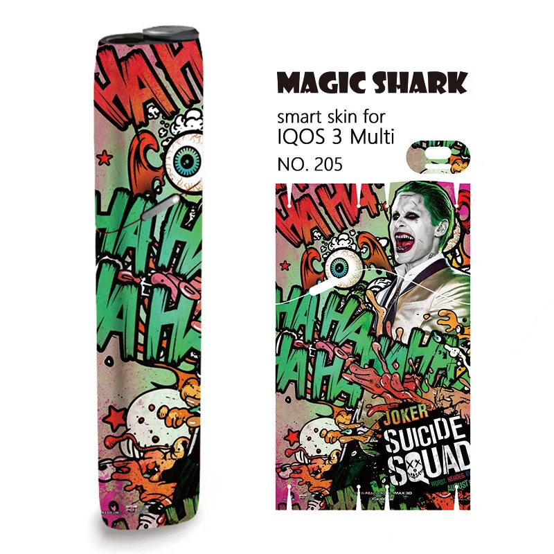 Magick картина с изображением акулы граффити наклейка для IQOS3 Мульти Чехол кожи IQOS 3