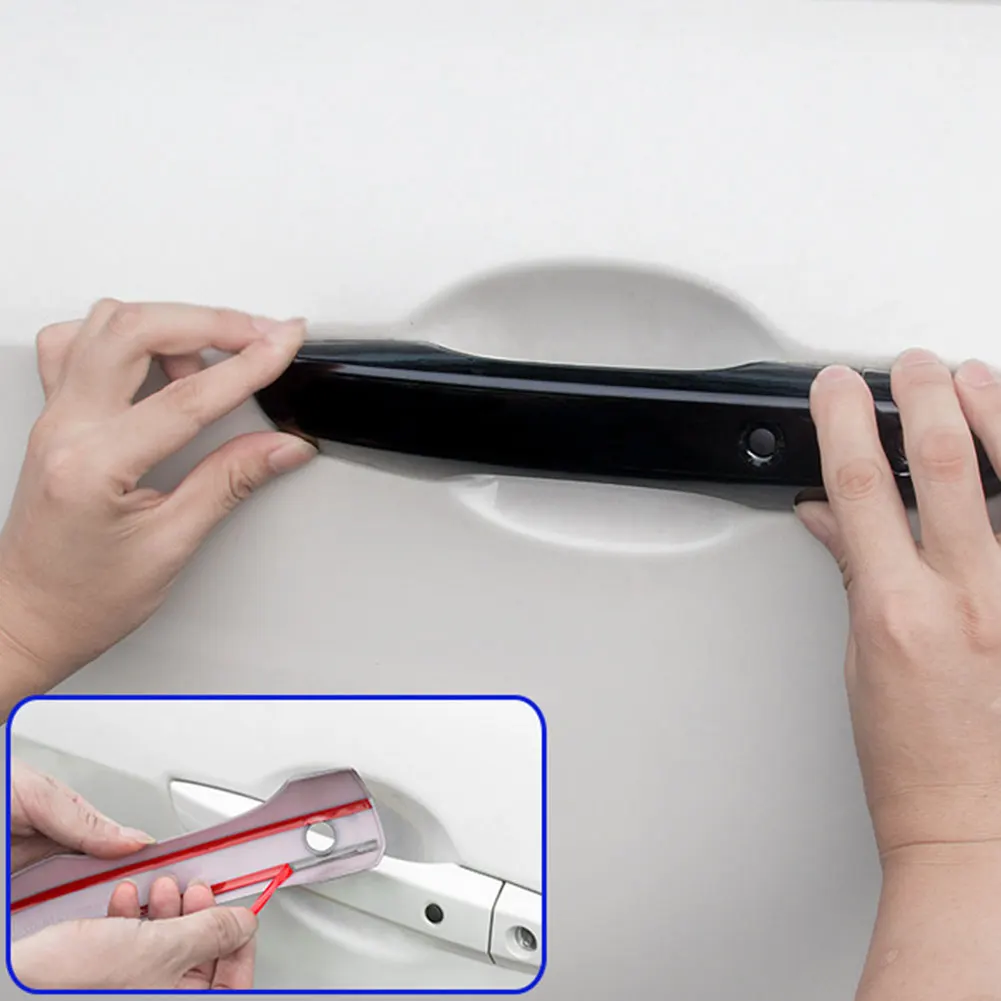Чехлы для ручек двери без ключа 4 шт. чехлы входной Honda For Civic 10 2016 2017 2018 2019