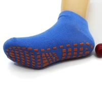 cotton children anti slip socks for boy girl low cut floor with rubber grips women sports socks for four seasons