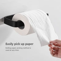 punch free toilet paper holder paper towel holder wall mounted bathroom kitchen roll paper holder paper towel holder hook modern