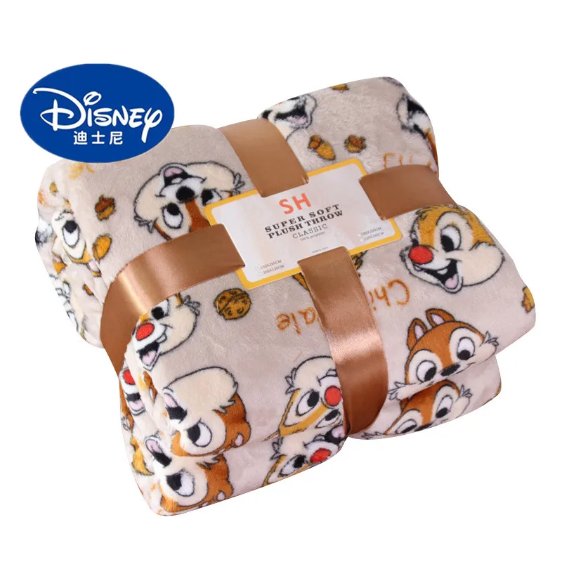Disney Private Pluto Chip n Dale легкий плюшевый фон для кровати/дивана/самолета простыня