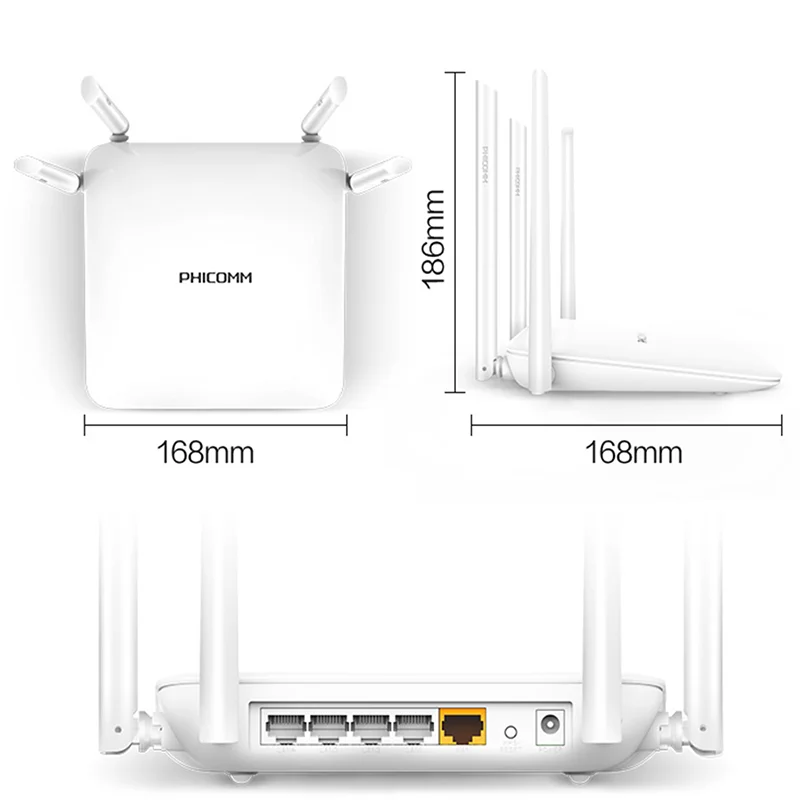 Manufacturer Pricing AC 1200M Smart Dual-Band 802.11AC 2.4G/50GHz Gigabit Wireless Wifi Router Repeater K2 Dual Chip |