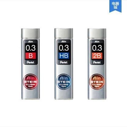 Механический карандаш Pentel C273 запасные стержни для карандашей 0 3 мм Япония HB B 2B |