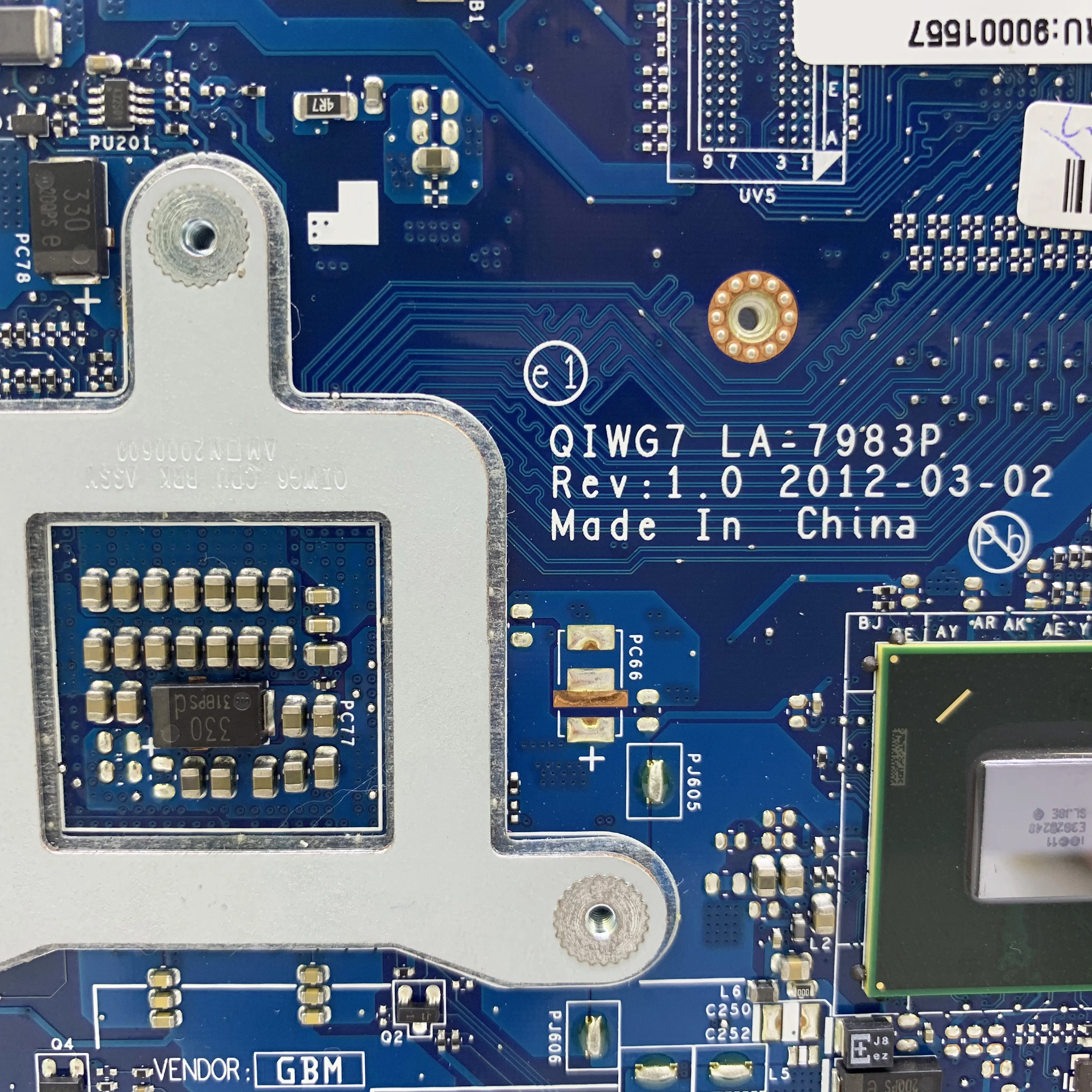 KEFU LA-7983P для lenovo G780 для lenovo QIWG7 LA-7983P HM76 PGA989 DDR3 материнская плата Тесты оригинальная материнская плата