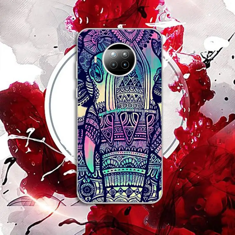 

Phone Case Transparent for Xiaomi mi Redmi note 10 t 8 9 pro lite 11 Samsung S 8 9 10 20 Animals Lion Wolf Owl