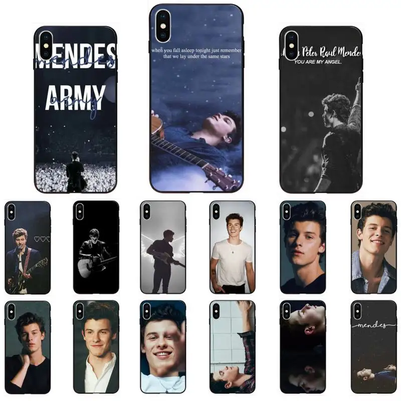 Hit Pop Cantor Mendes Shawn Magcon DIY Printing Phone Case Cover Shell For IPhone 11 Pro XS MAX 8 7 6 6S Plus X 5 5S SE XR | Мобильные
