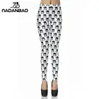 Женские облегающие брюки для фитнеса NADANBAO, модные штаны для тренировок