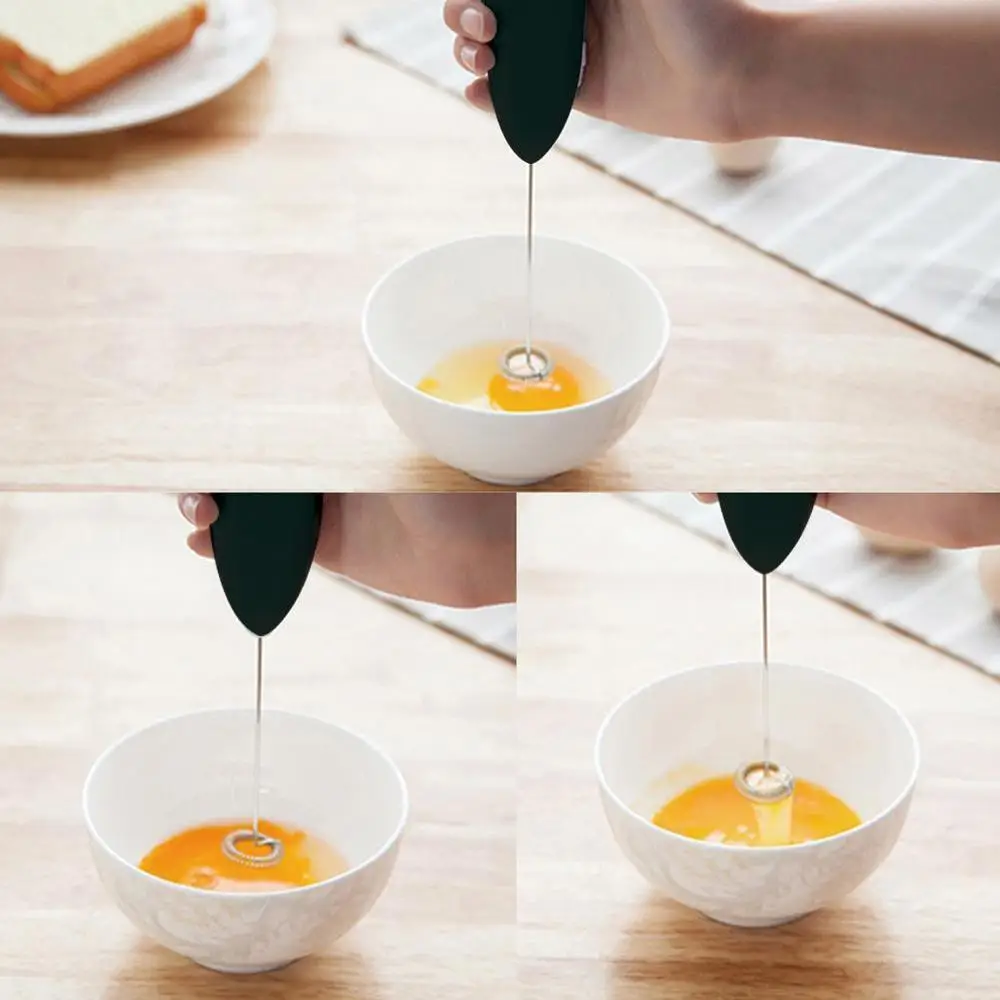 Миксер для молока напитков кофе электрический миксер яиц мини с ручкой пены