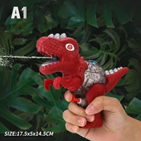 3d dinosaur toy childrens swimming pool hydropterosaur triceratops summer swimming pool water spray gun fun kids gift