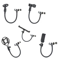 universal microphone mobile phones tablet stand bracket holder hose adjustable clip shockproof frame tripod accessories