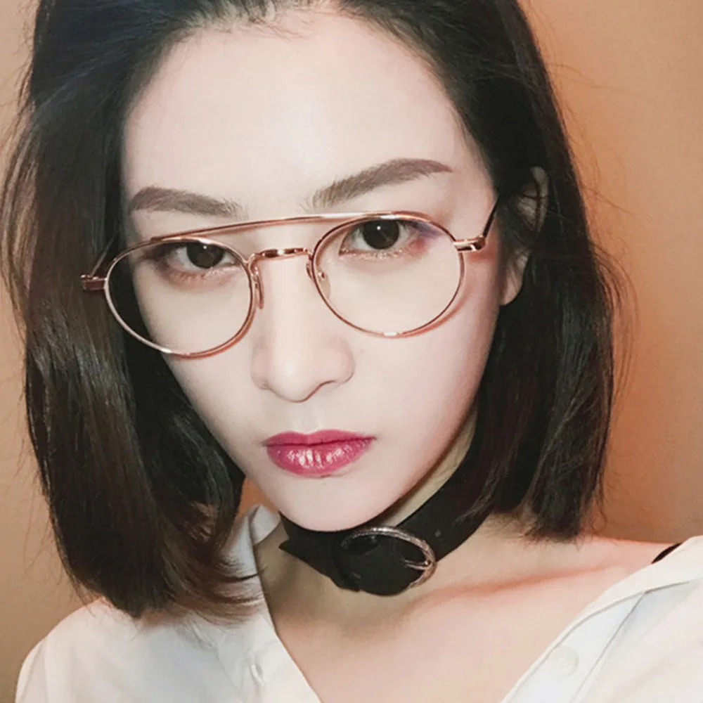 Новинка 2020 винтажные очки прозрачные для близорукости оправа Ретро стиль