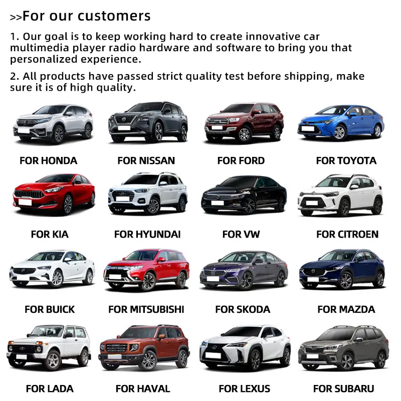 $426.05 Car Radio 2 Din 10″ Android Multimedia Player GPS WIFI Bluetooth for Toyota Volkswagen Hyundai Kia Renault Suzuki 2G 4G