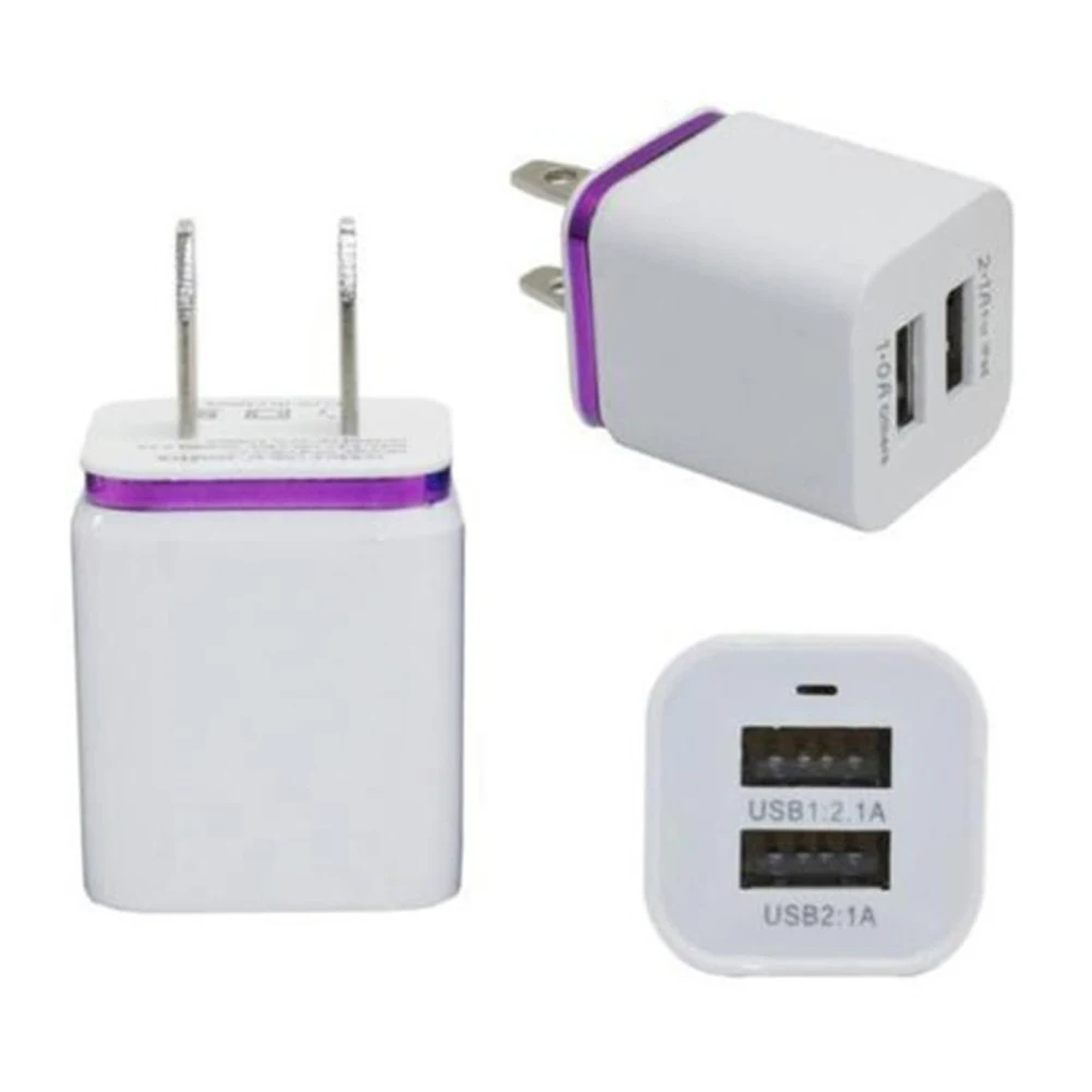 Зарядное устройство для мобильных телефонов 2 USB порта светодиодный дисплей