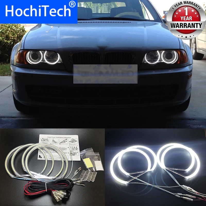HochiTech супер ярсветильник светодиодсветодиодный глаза ангела 4 шт. x 131 мм для BMW E36