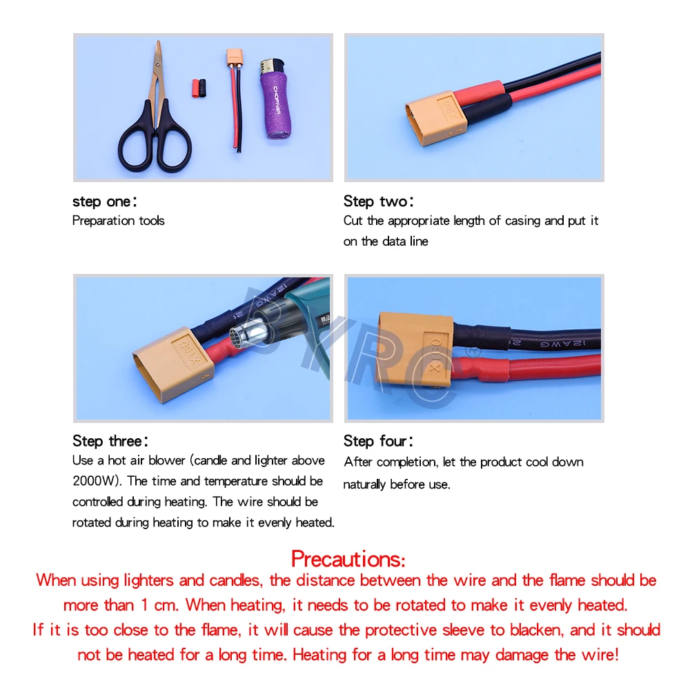 280pcs/box Heat Shrink Tube Kit Shrinking Assorted Polyolefin Insulation Sleeving Tubing Wire Cable 8 Sizes 2:1 s | Игрушки и хобби