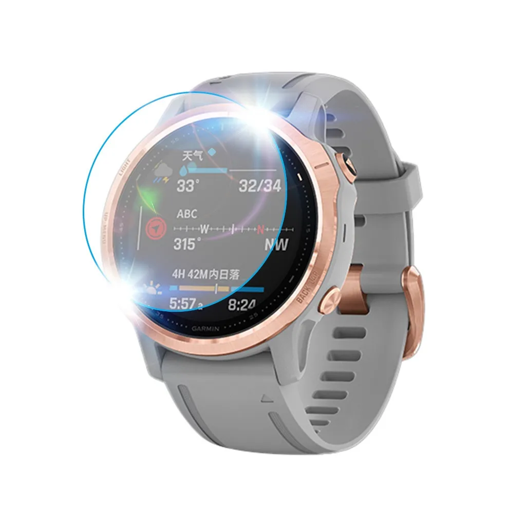 1 шт. для Garmin FENIX 6/6S Pro S6X Solar Sports Smart Watch закаленное стекло 9H 2.5D Премиум Защитная