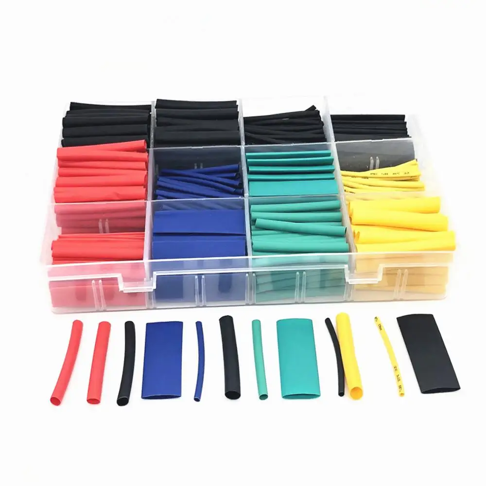 Термоусадочные трубки 164 530 шт. термоусадочные ассортимент электронных