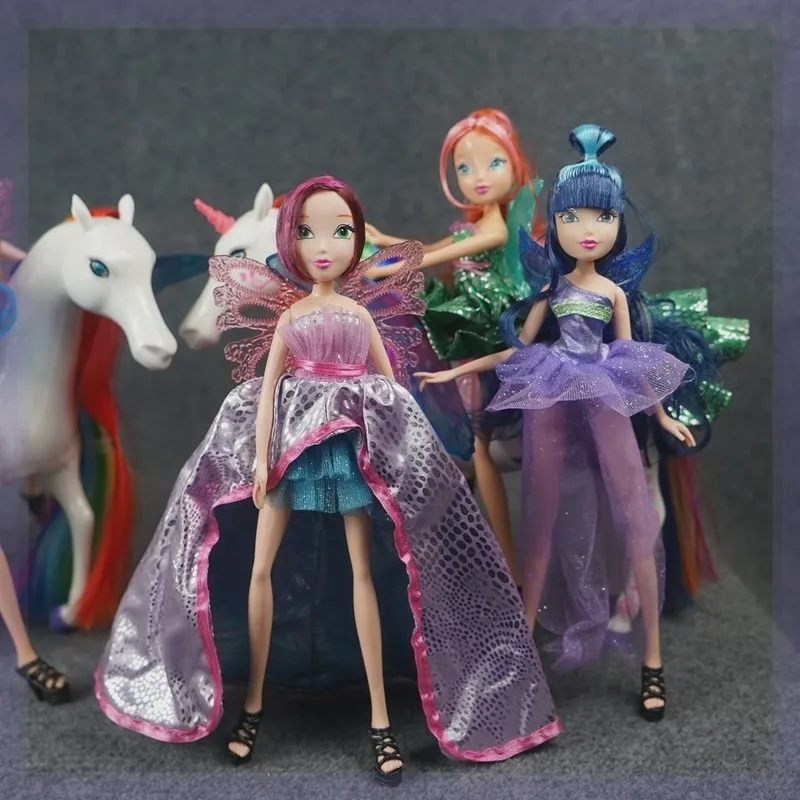 

Оригинальная кукла принцессы Винкс фея Цветочные куклы девушка с длинными ногами для куклы игрушка