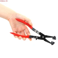 45degree angled swivel locking car pipe hose clamp pliers fuel coolant clip tool