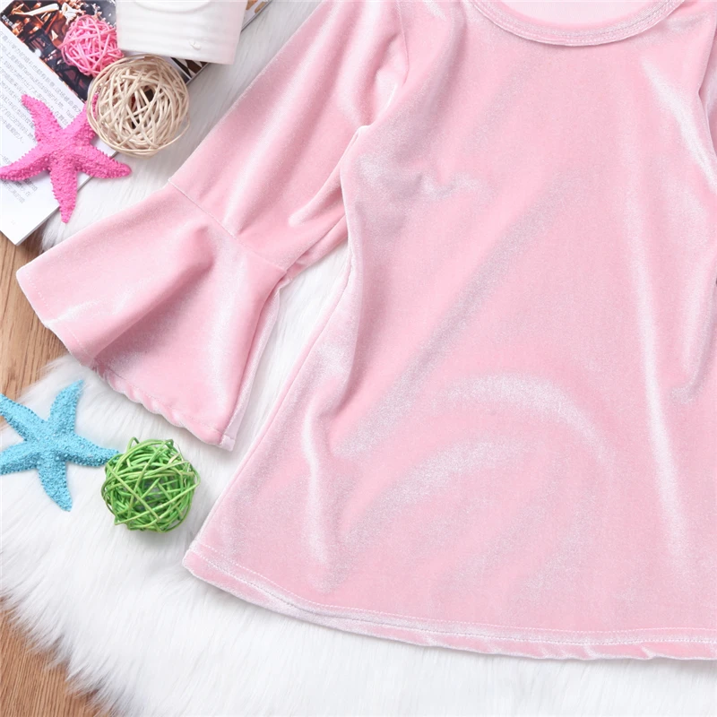 2019 г. Осеннее платье принцессы для маленьких девочек милое удобное вельветовое