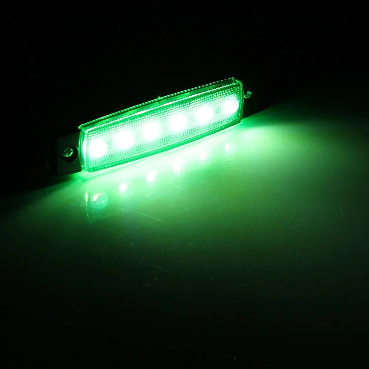 30X DC светодиодный 12 в 6 SMD 10 белый+ 10 желтый+ 10 красный светодиодный автомобильный Автобус Грузовик боковой габаритный индикатор низкий прицеп светильник задний боковой фонарь