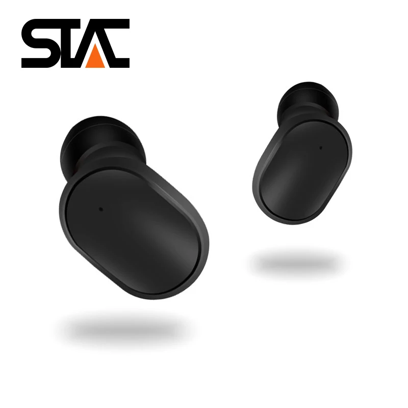 A6S Wireless Bluetooth headphones sports music wireless noise canceling earplugs with microphone for iOS Android | Электроника