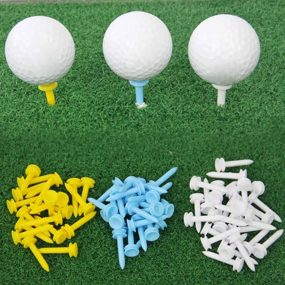 50 шт./компл. Гольф Тройник мяч шпильки пластиковые аксессуары для шариковых
