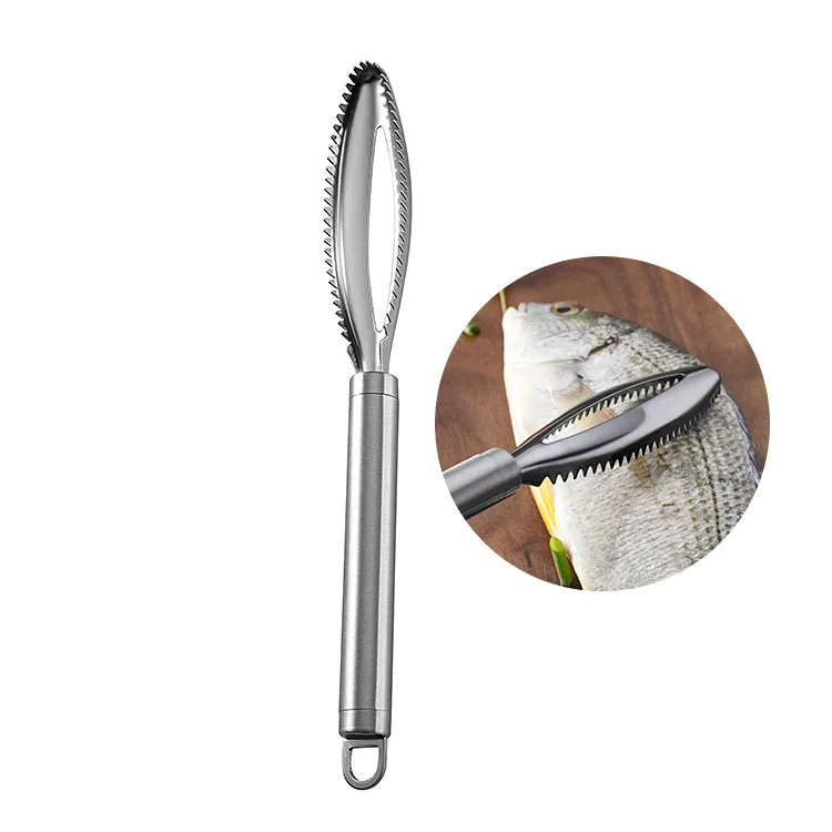 Рыбные чешуи из нержавеющей стали терки для соскальзывания быстро снимаются