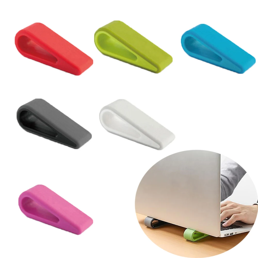 разноцветный планшет держа