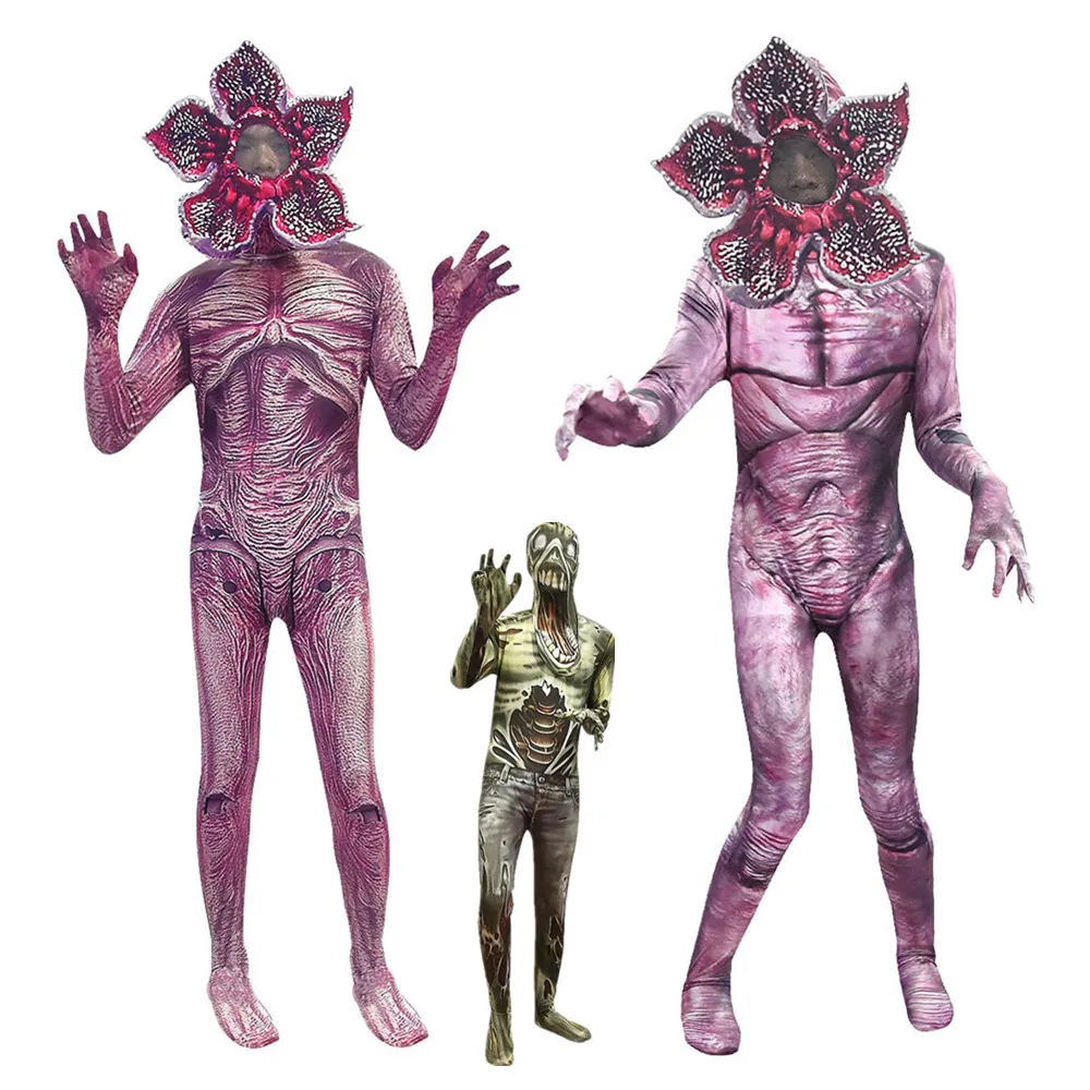 Костюмы на Хэллоуин для девочки мальчики ужас костюм зомби биохимические