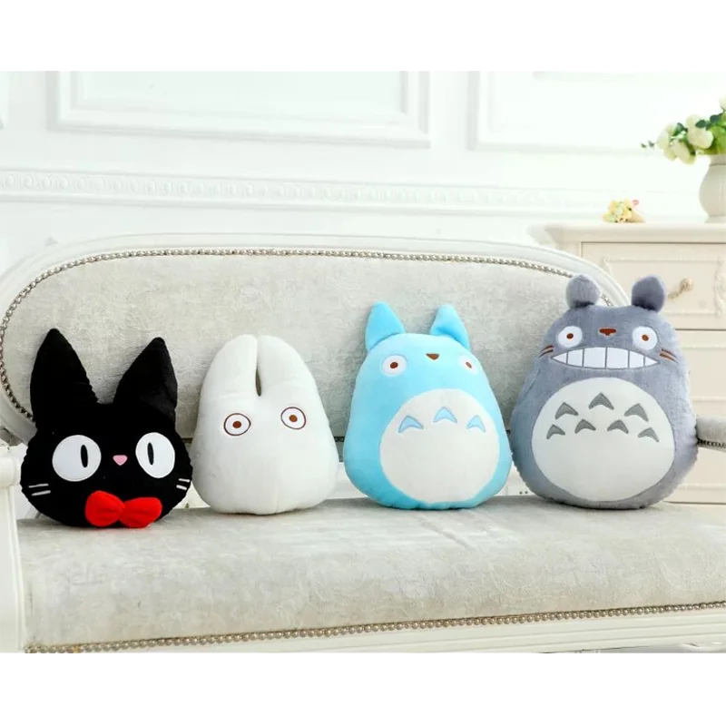 Kawaii Тоторо Плюшевые Подушки Симпатичные мягкие игрушки Кот животное кукла аниме