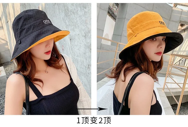 Шляпа в рыбацком стиле Женская японская и Корейская версия универсальных летних