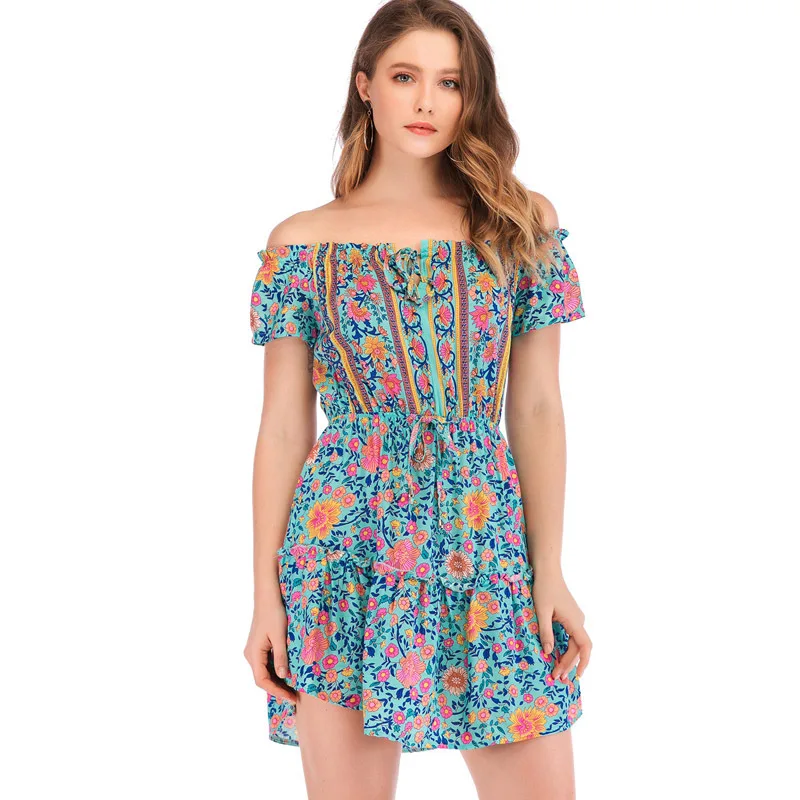 

Top selling new rayon Printed Dress in 2019