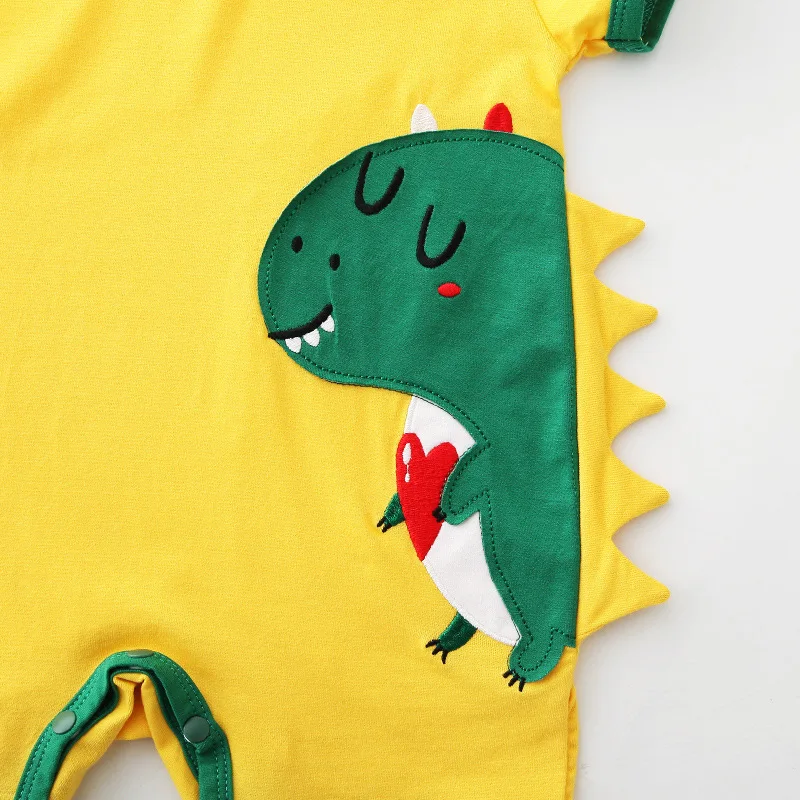 

New Fashion Summer Style Baby Romper Cotton Unisex Baby Boy Girl Clothes Newborn Baby Animal Dinasour Rompers Infant Jumpsuit