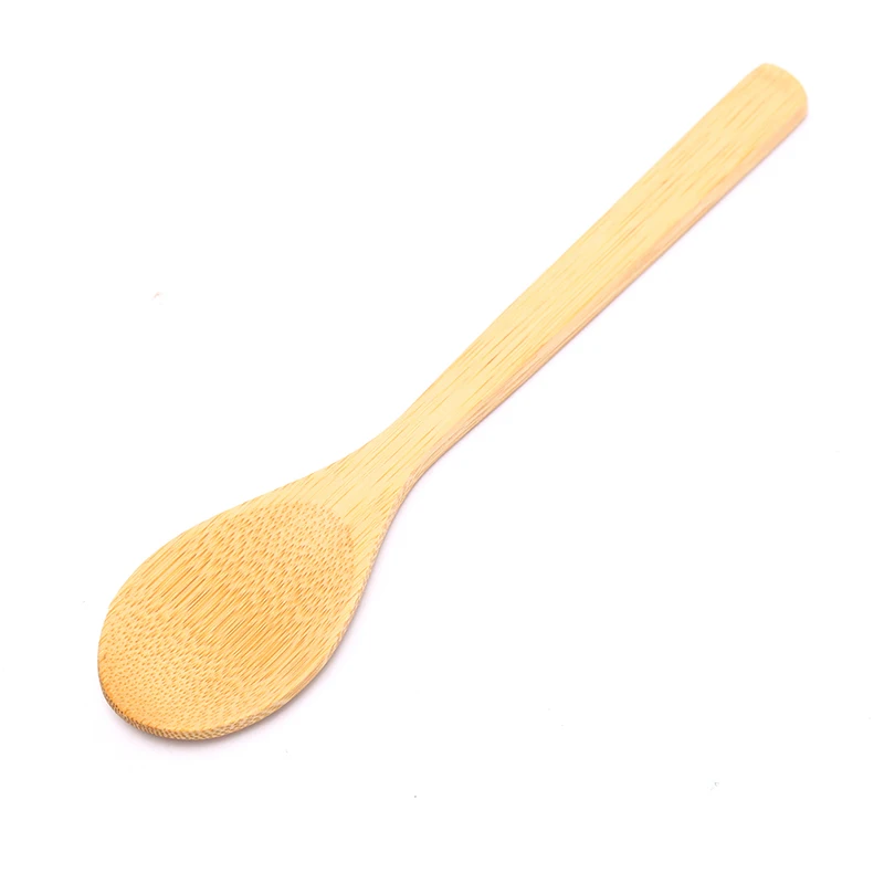 

Wooden Spoon Ecofriendly Tableware Bamboo Scoop Mini Dessert Scoop Coffee Honey Tea Spoon Kitchen Accessories