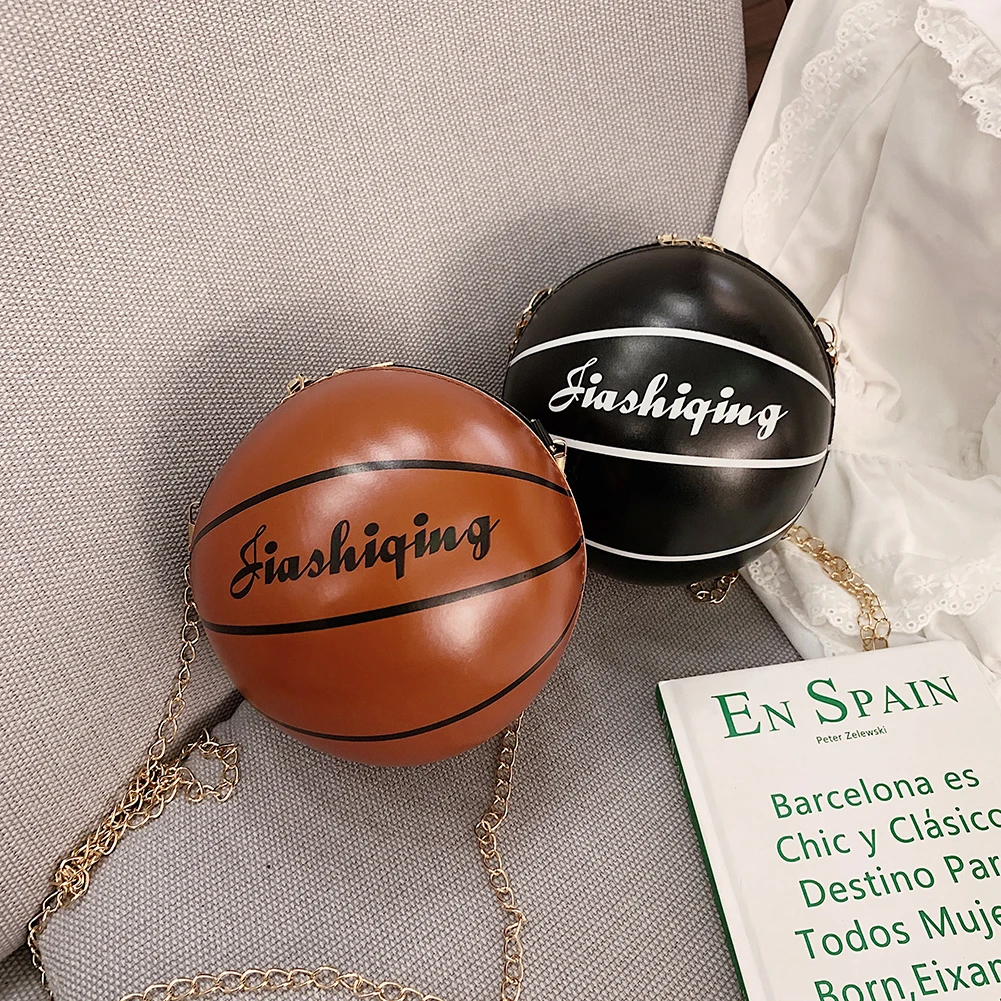 Сумка мессенджер в форме баскетбола сумка тоут через плечо из искусственной кожи