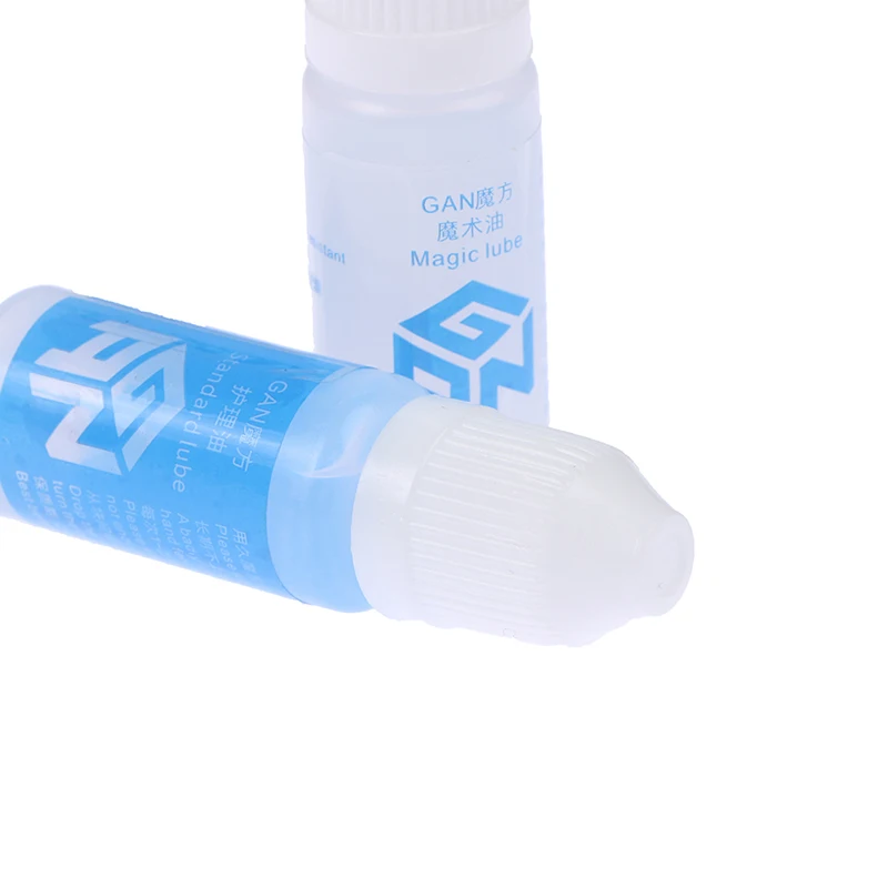 Lubricante de silicona para cubo m&aacute;gico Gan, cubo est&aacute;ndar de Rubik, 10ml-5