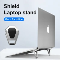 metal laptop stand foldable lightweight support notebook laptop holder cooling bracket for macbook pro air dell hp