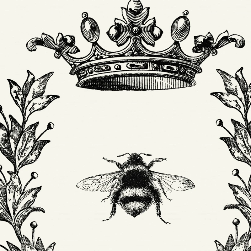 Пчелиная королева принты деревенская Настенная картина декор фермерского дома