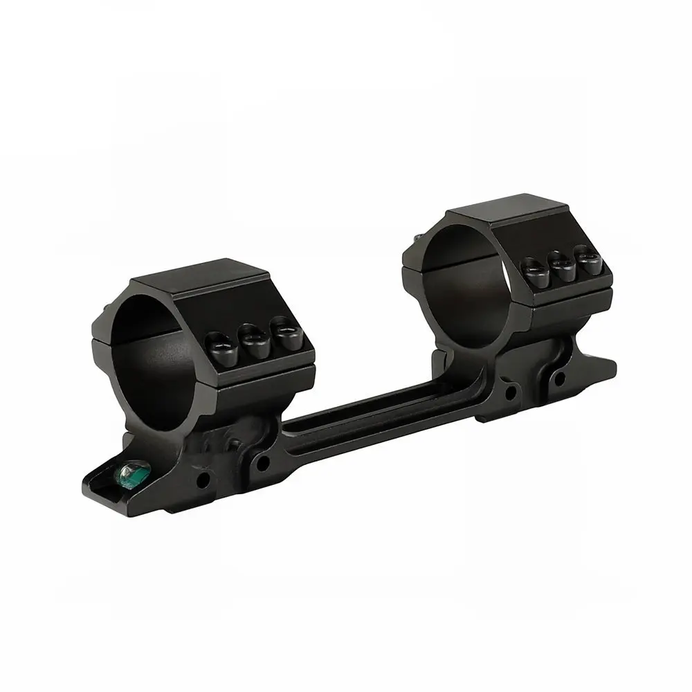 

Medium Profile Bi-direction 11mm Dovetail Riflescope Rings Hunting 25.4mm 30mm Scope Mount with Two Bubble Level